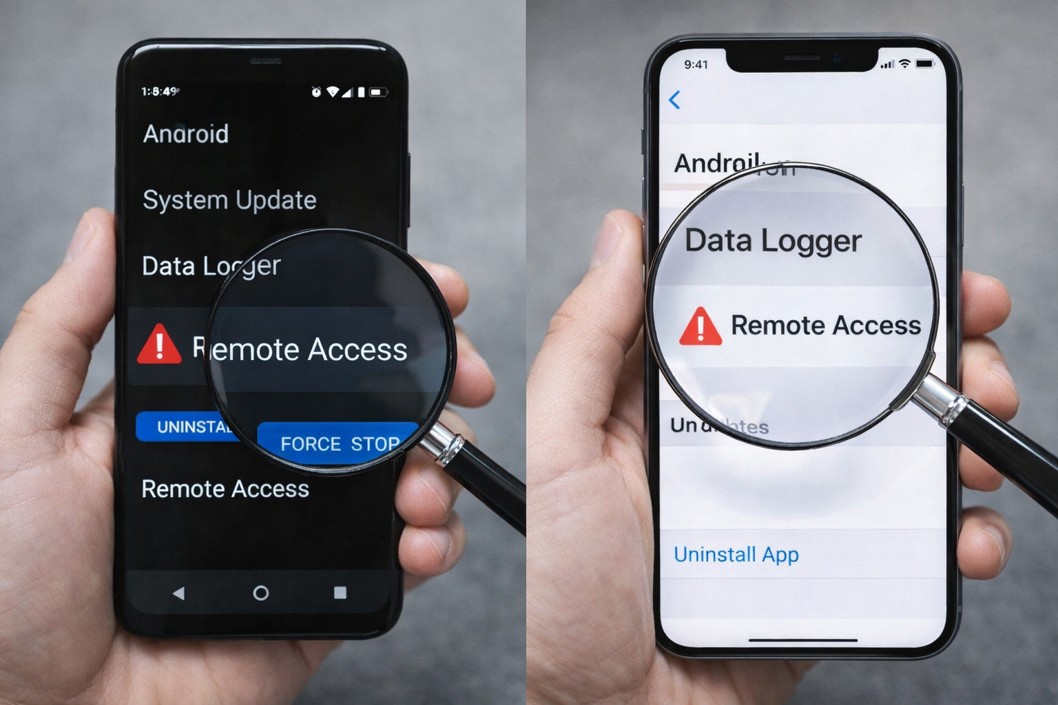 Assistenza PC Genova | Riparazione Computer, Notebook e Mac 16 controllo spyware smartphone android e iphone